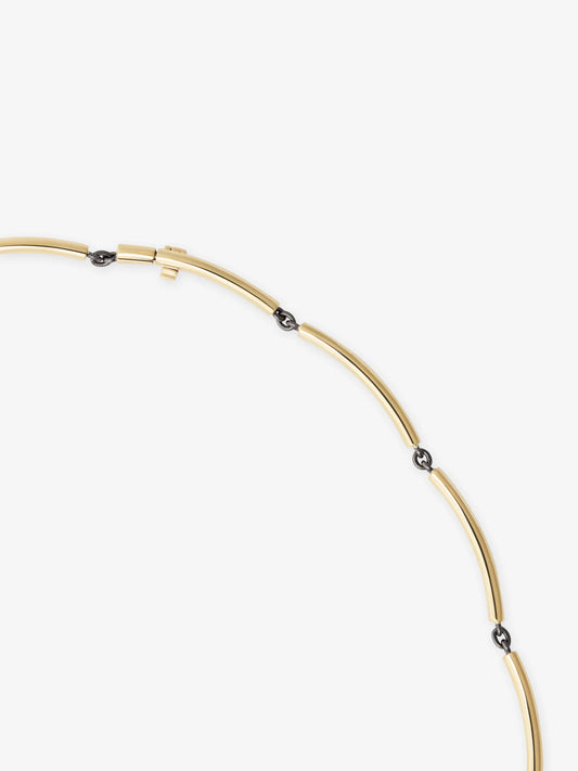 Chi Chi Yellow Gold & Diamond Necklace View 4