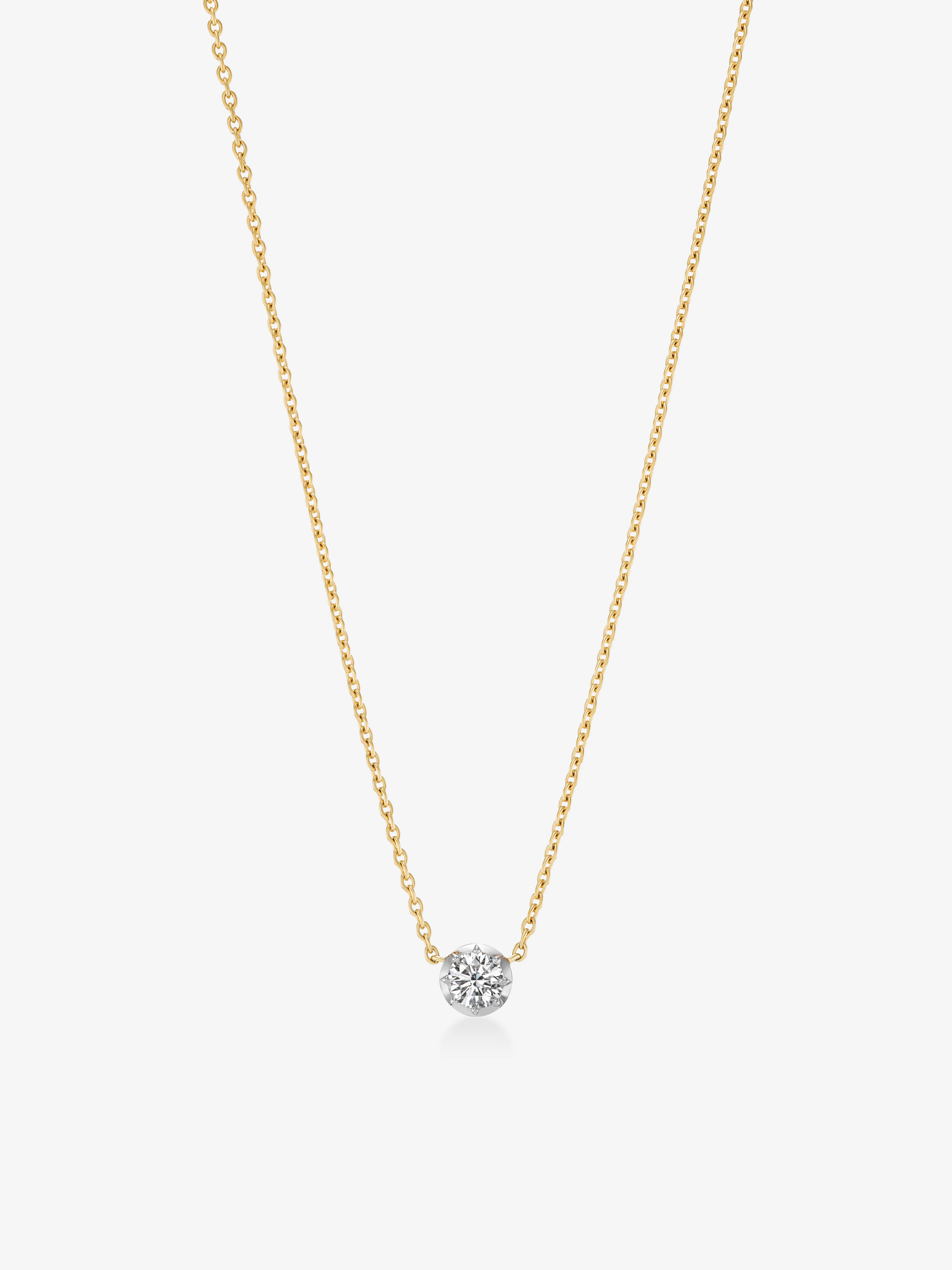 Georgian Cut-Down 0.50ct Diamond & White Gold Pendant View 3