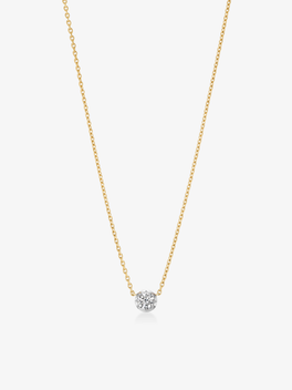 Georgian Cut-Down 0.50ct Diamond & White Gold Pendant