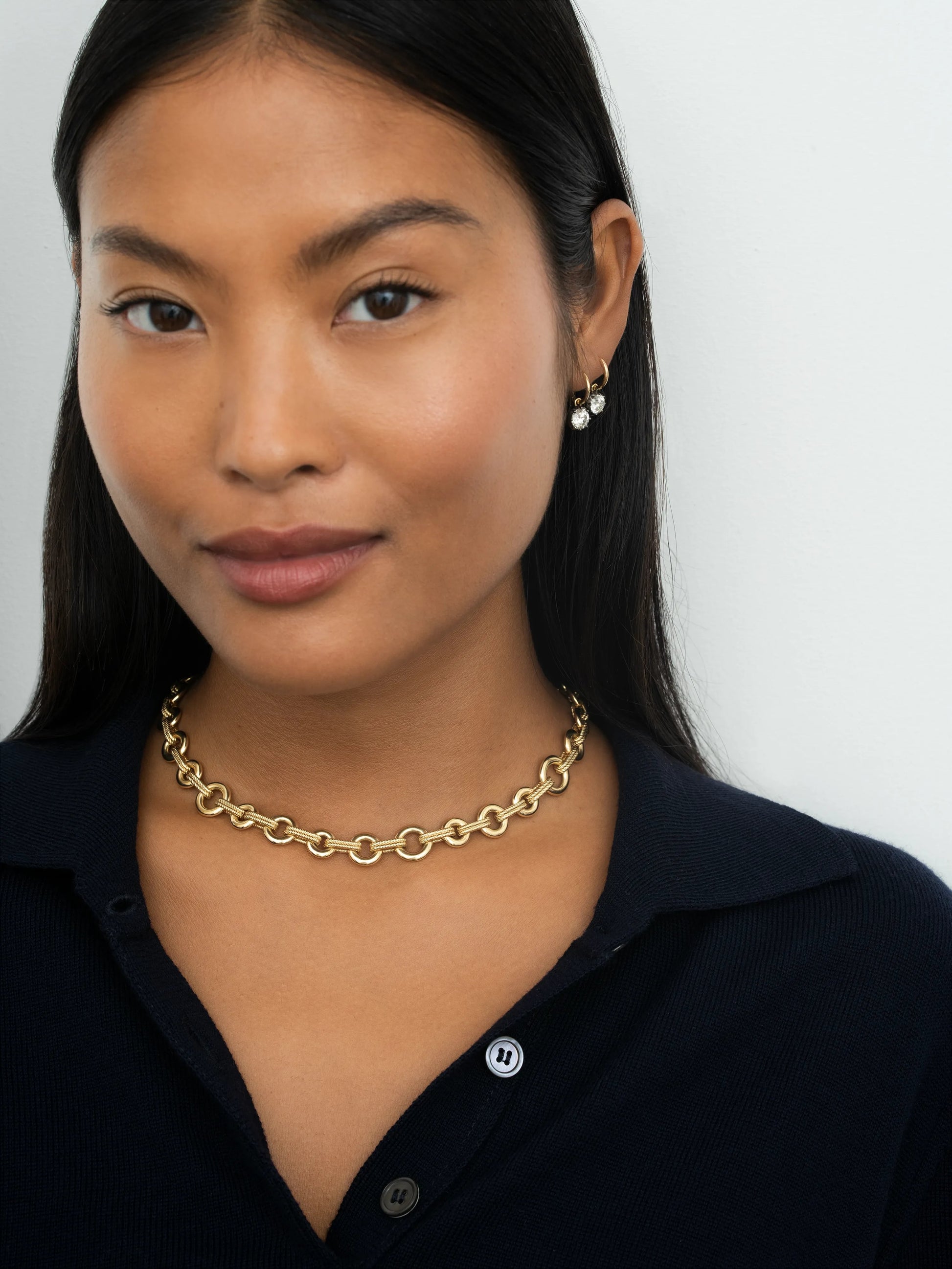 Hello Sailor Oh Buoy Gold 16" Necklace View 3