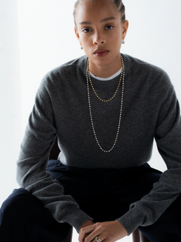 Dapple Diamond 30" Necklace