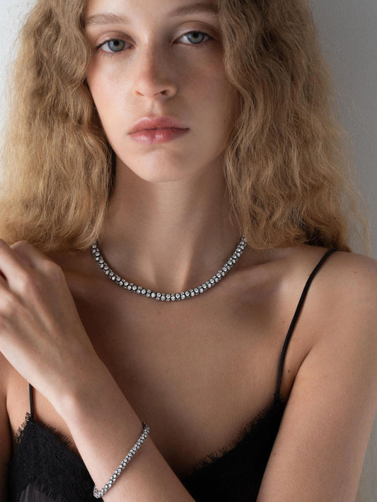Tempest Diamond Necklace View 3