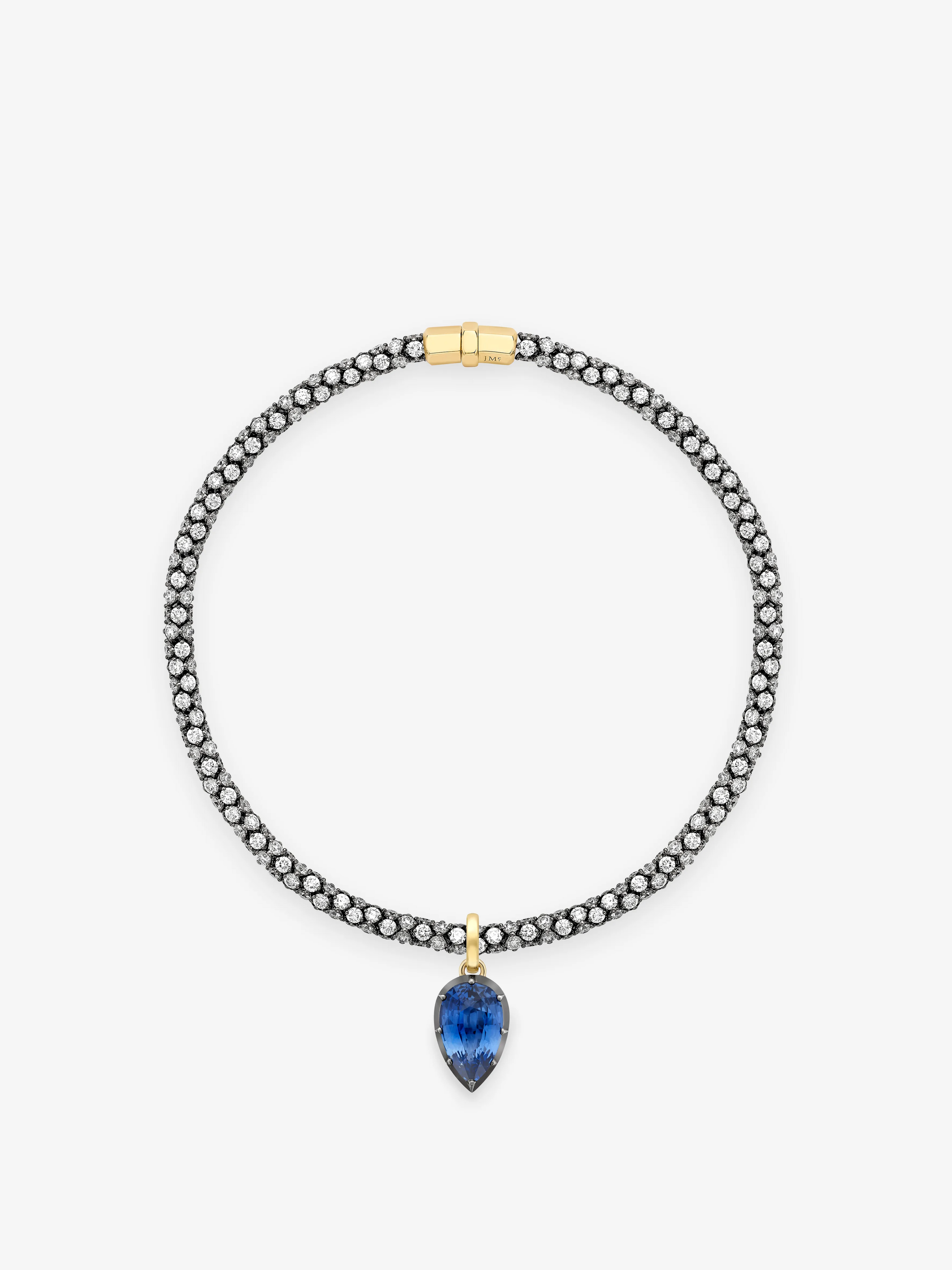 Tempest Diamond Necklace View 2