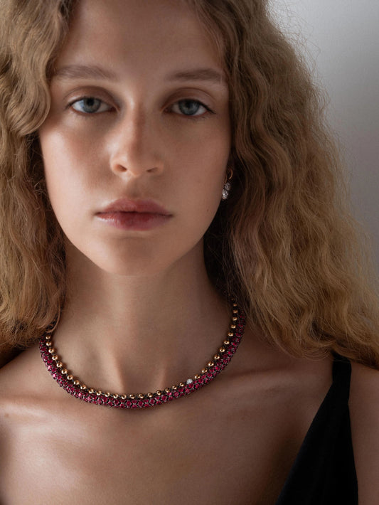 Tempest Ruby Necklace View 3