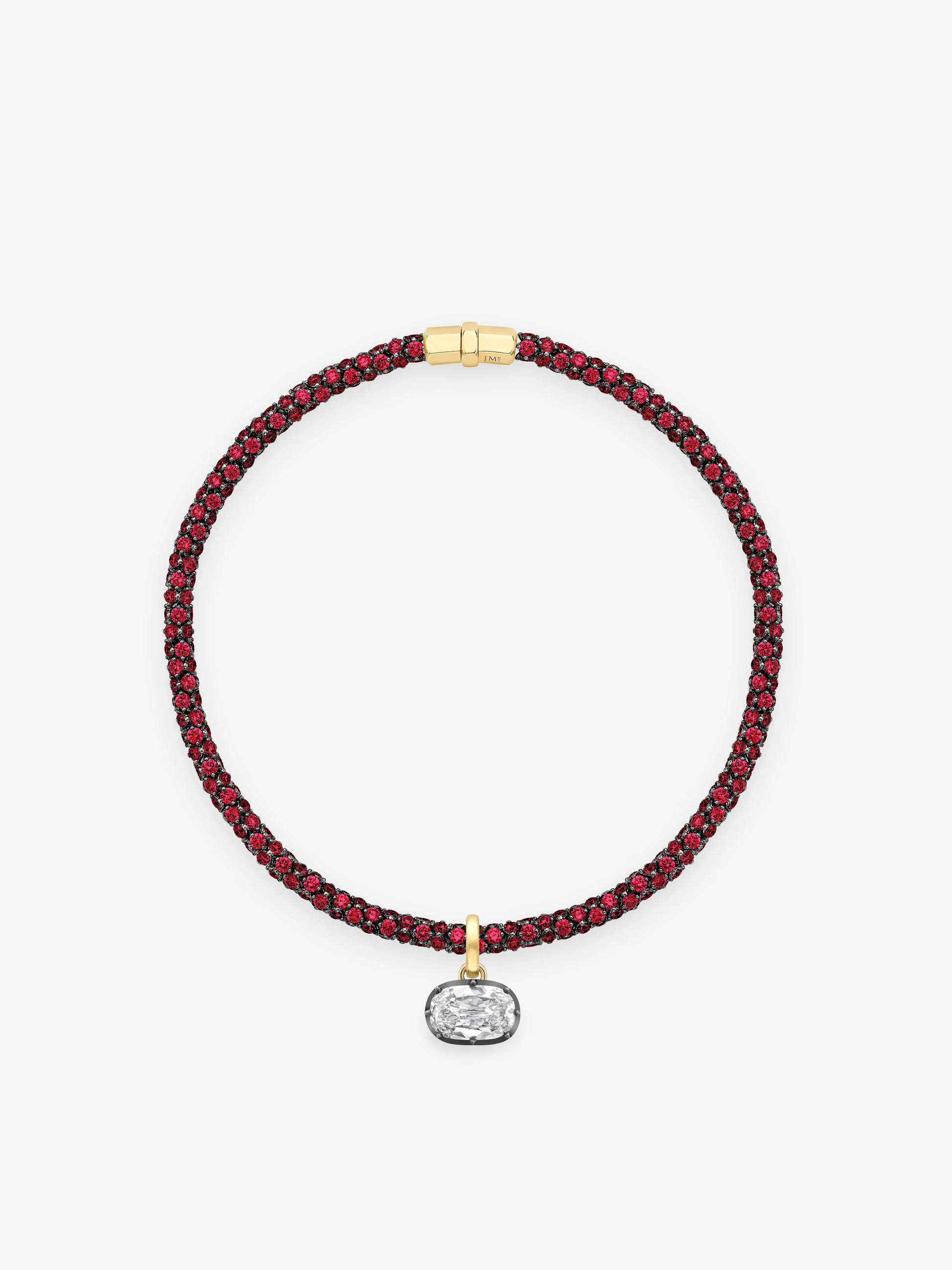 Tempest Ruby Necklace View 2