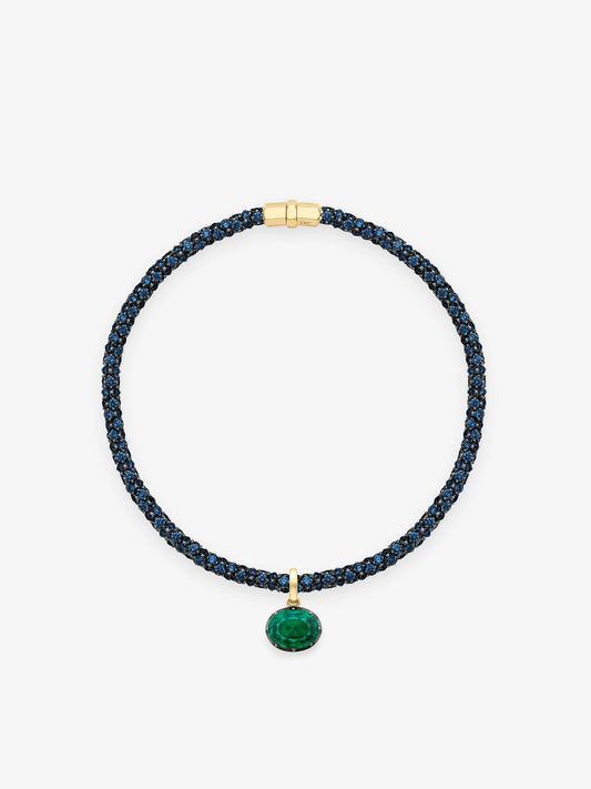 Tempest Sapphire Necklace View 2