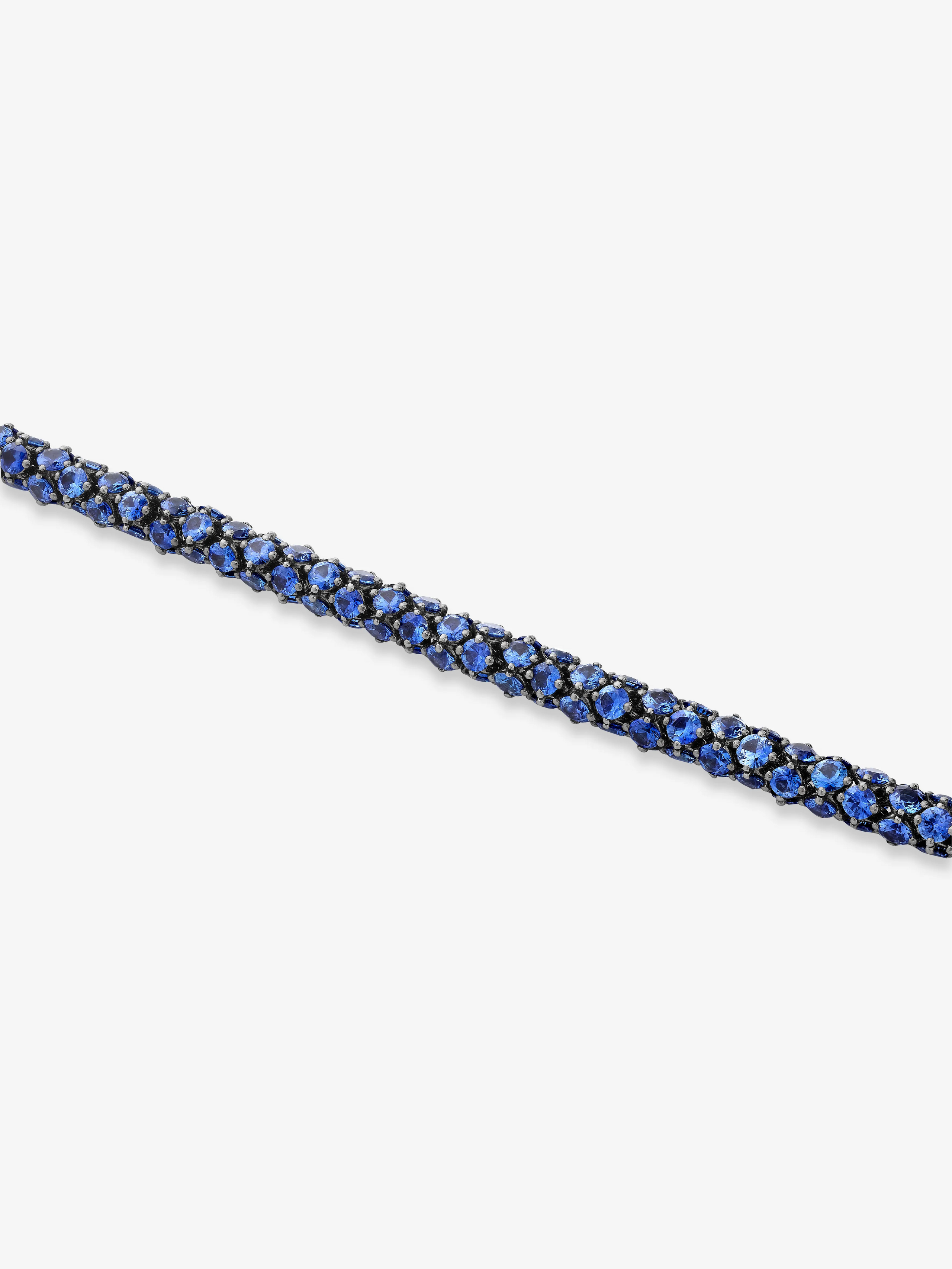 Tempest Sapphire Necklace View 4
