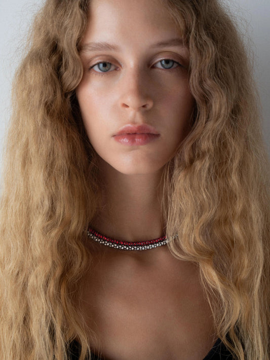 Tempest Narrow Ruby Necklace View 3