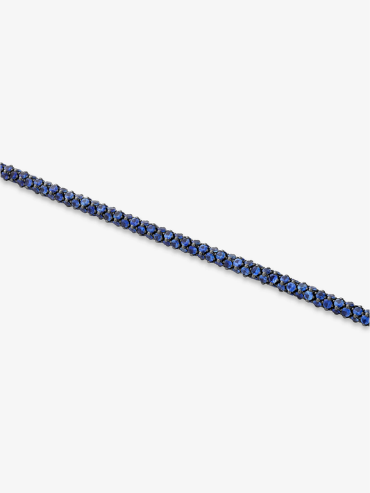 Tempest Narrow Sapphire Necklace View 4