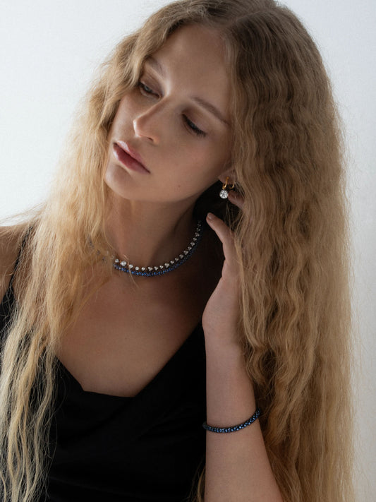Tempest Narrow Sapphire Bracelet View 2