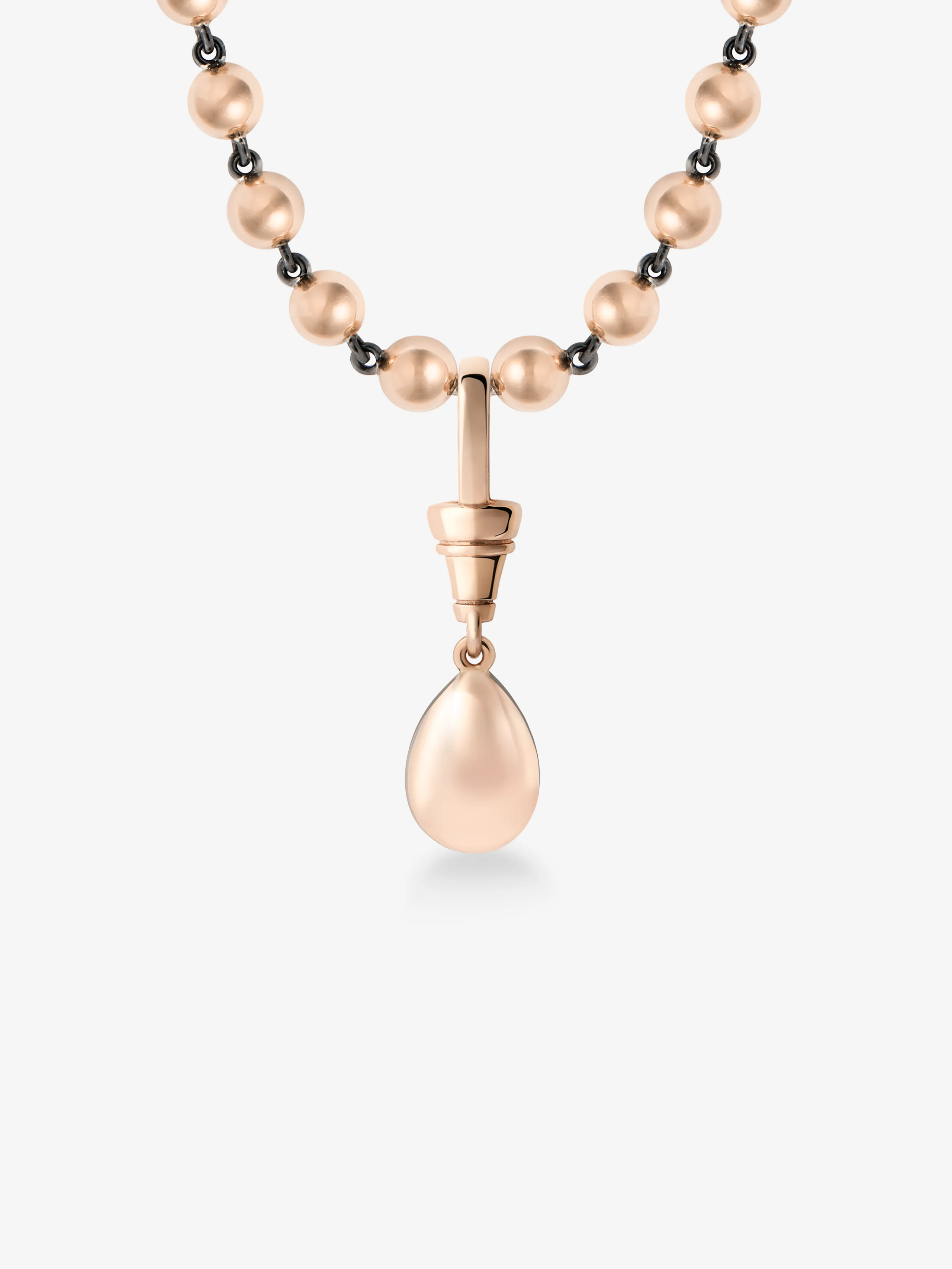 Ball n Chain 2.21ct Pear-Shaped Diamond Pendant View 4