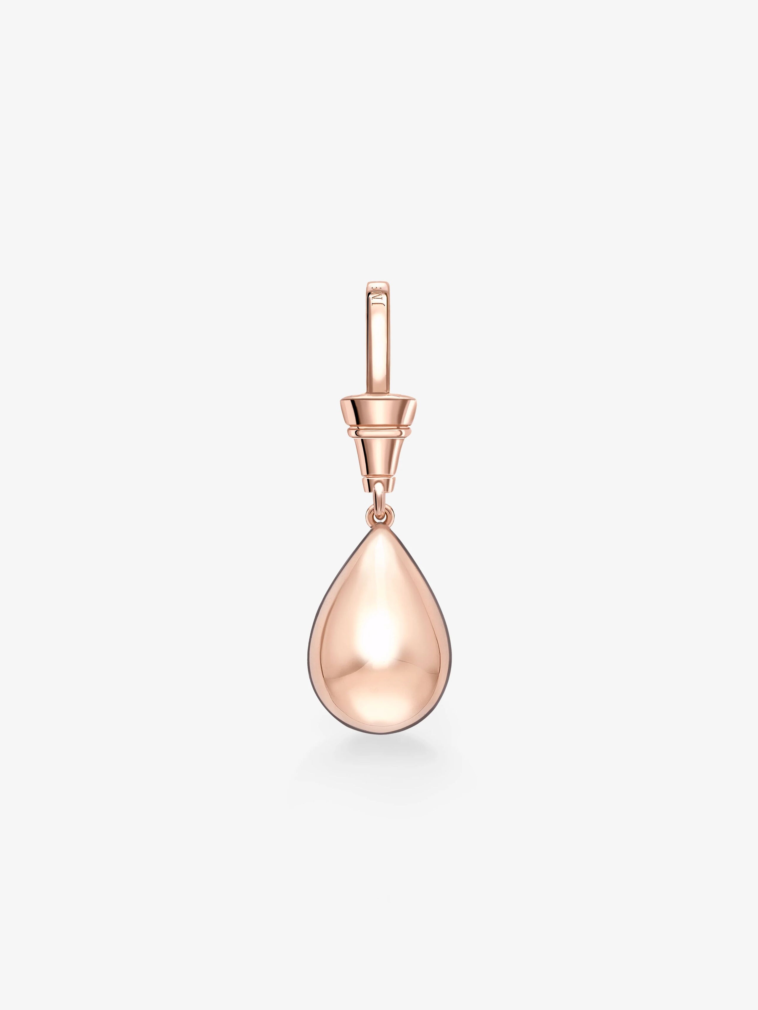 Ball n Chain 5.02ct Pear-Shaped Diamond Pendant View 4