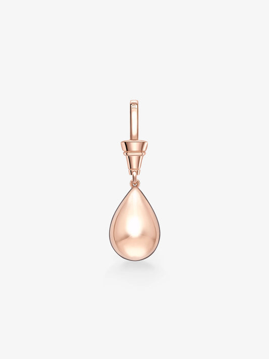 Ball n Chain 5.02ct Pear-Shaped Diamond Pendant View 4