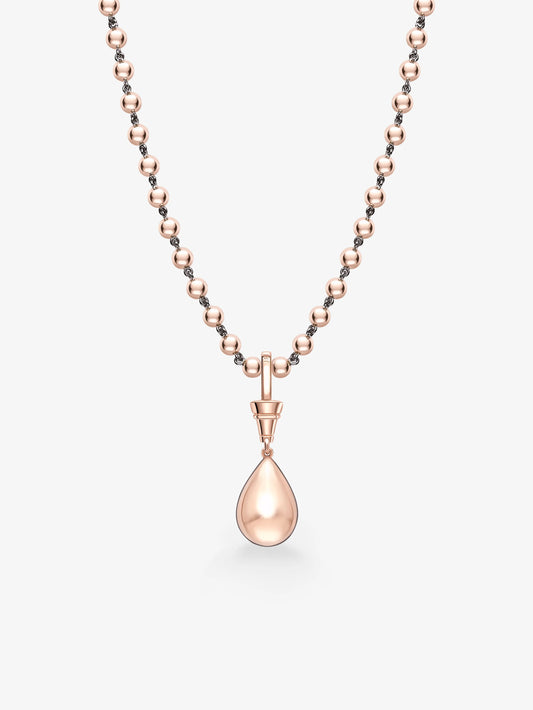 Ball n Chain 5.02ct Pear-Shaped Diamond Pendant View 2