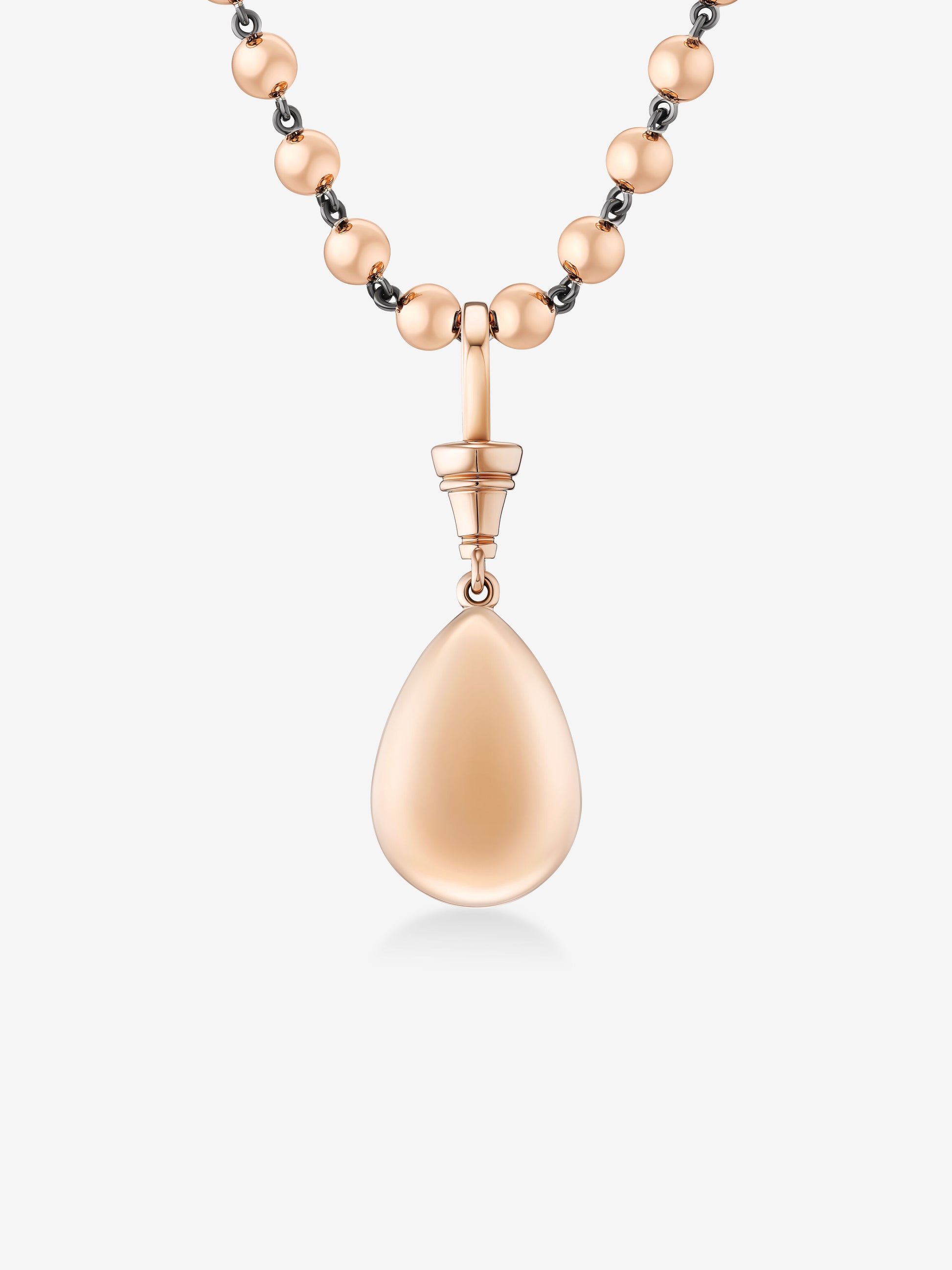 Ball n Chain 6.01ct Pear-Shaped Diamond Pendant View 3