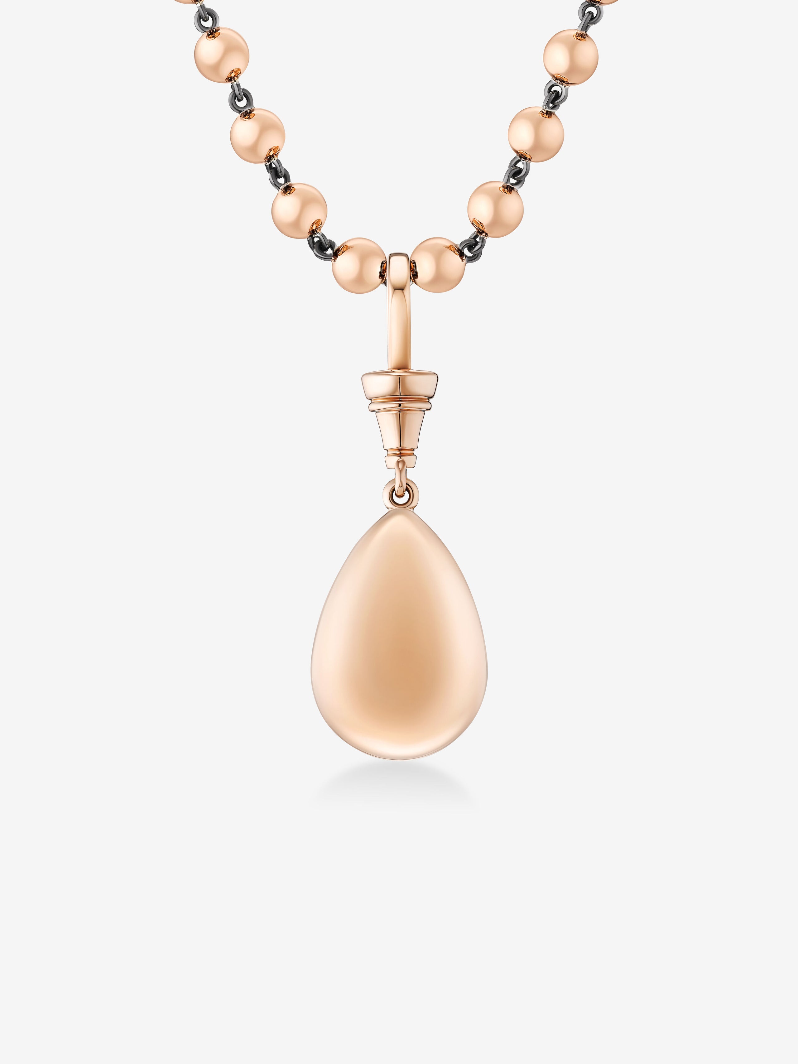 Ball n Chain 6.01ct Pear-Shaped Diamond Pendant View 3