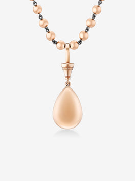 Ball n Chain 6.01ct Pear-Shaped Diamond Pendant