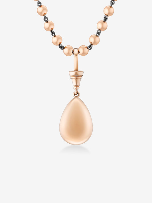 Ball n Chain 6.01ct Pear-Shaped Diamond Pendant View 3