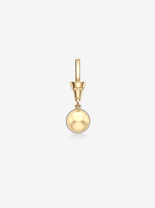 Ball n Chain 1.50ct Round Brilliant Cut Diamond Pendant View 5