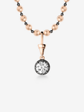 Ball n Chain 1.50ct Round Brilliant Cut Diamond Pendant