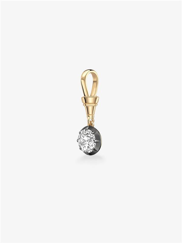 Ball n Chain 2.21ct Diamond Pendant View 4