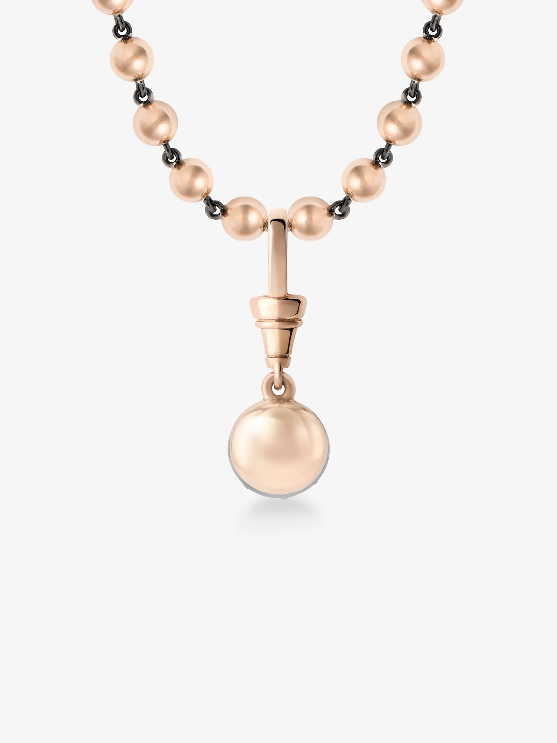 Ball n Chain 2.43ct Diamond Pendant View 4