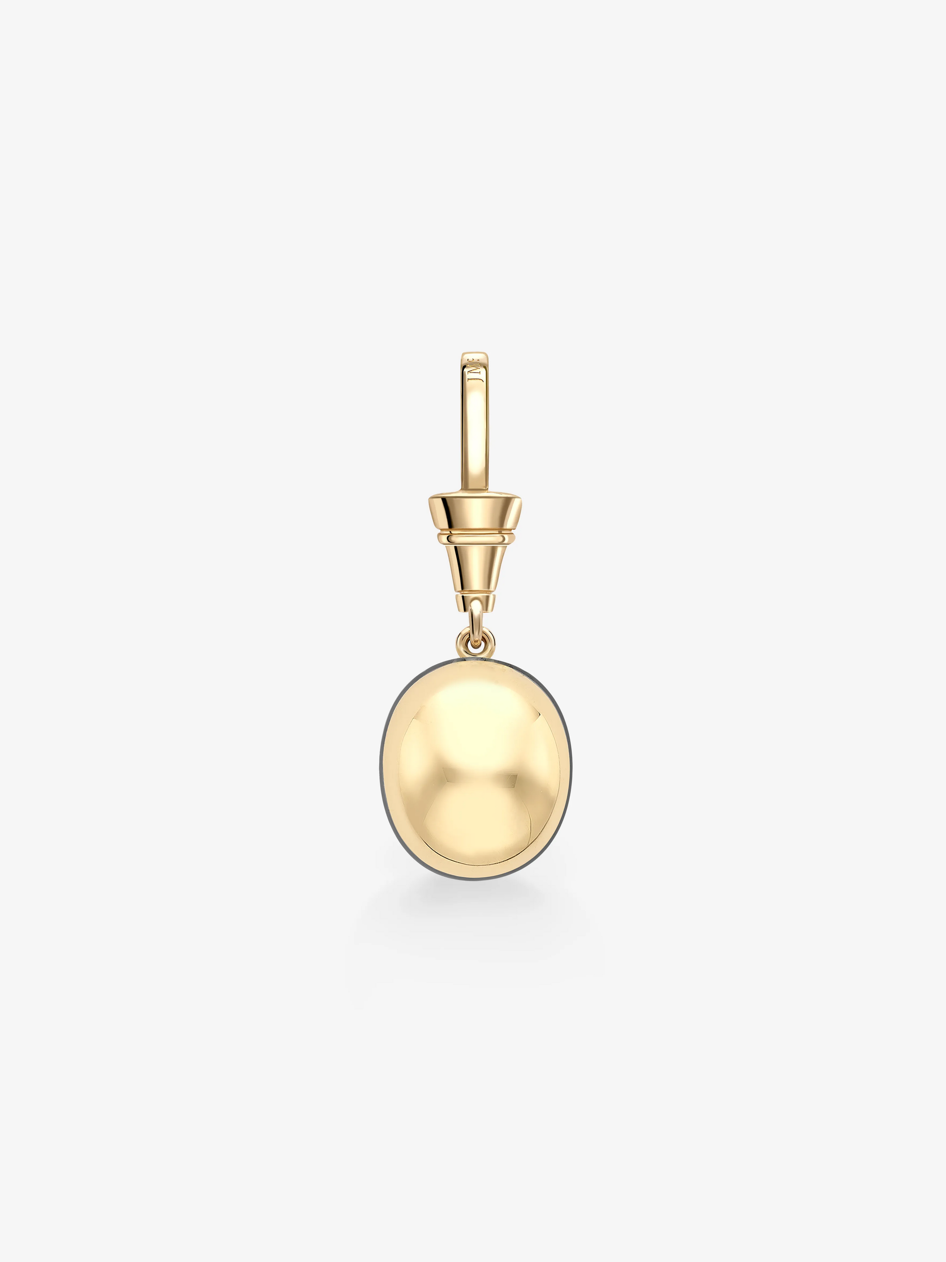 Ball n Chain 4.55ct Cushion Emerald Pendant View 4