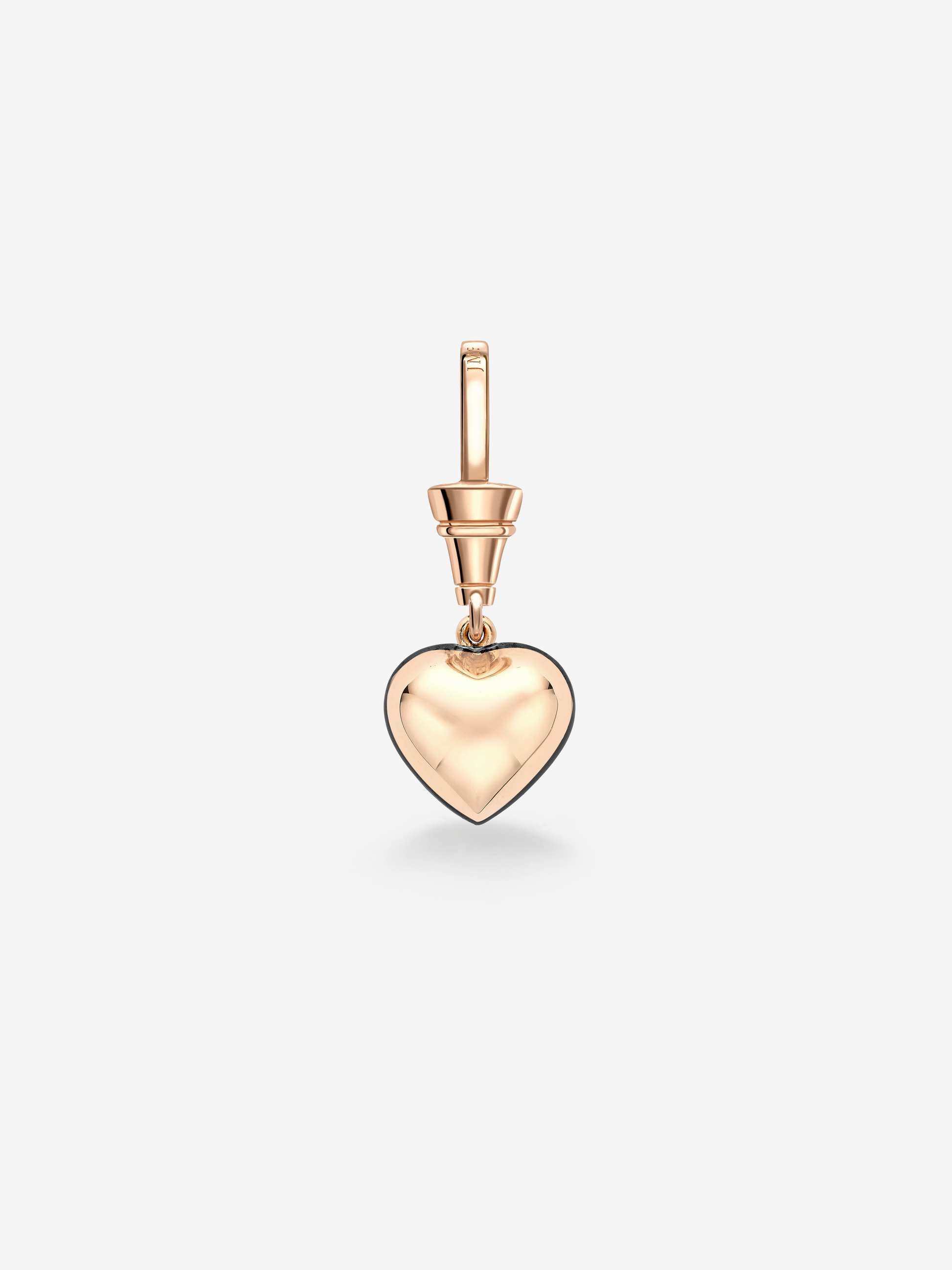 Ball n Chain 1.96ct Heart-Shaped Emerald Pendant View 4