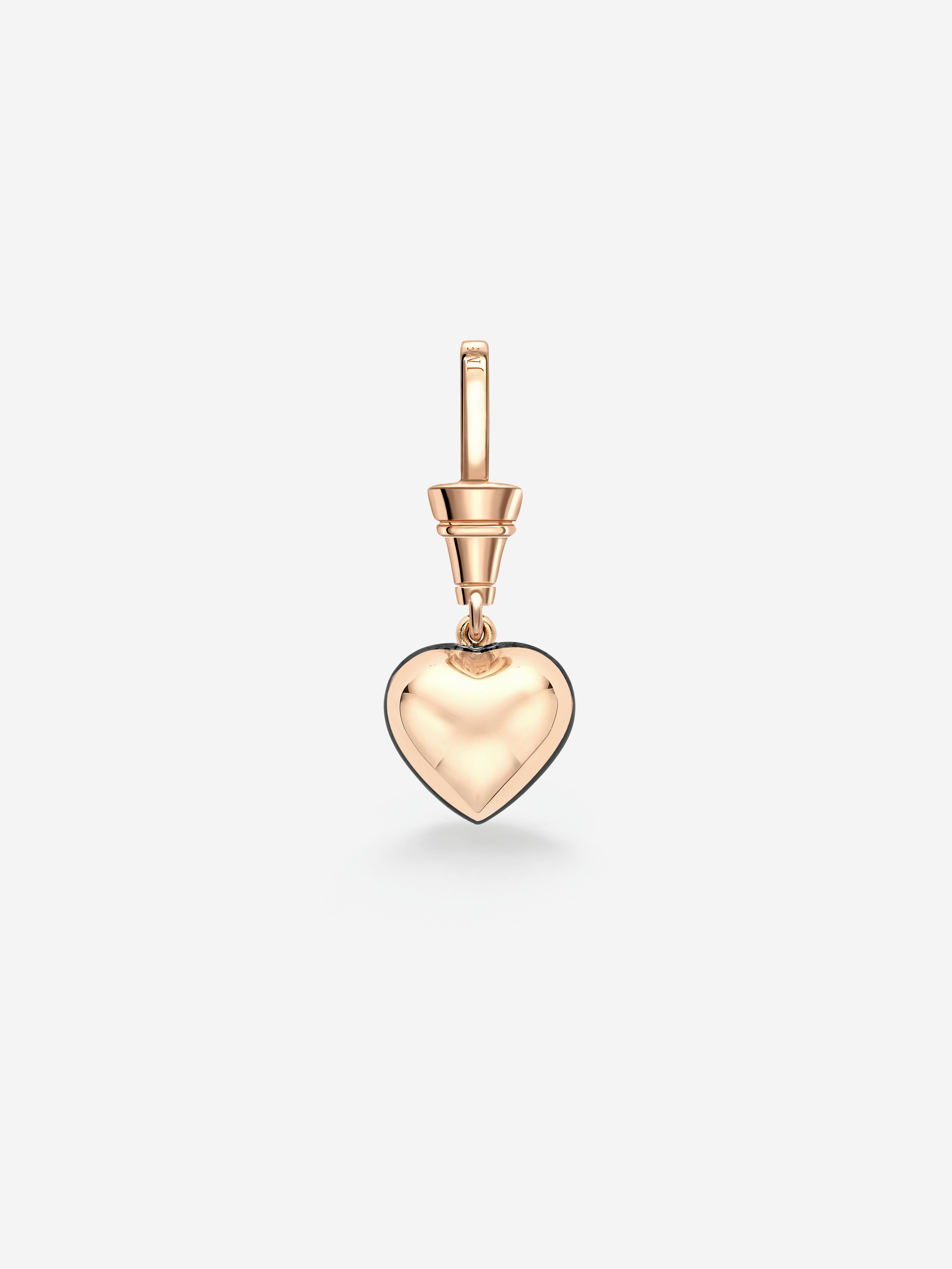 Ball n Chain 1.96ct Heart-Shaped Emerald Pendant View 4