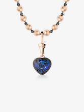 Ball n Chain 2.79ct Heart-Shaped Sapphire Pendant