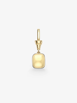 Ball n Chain 3.01ct Cushion Diamond Pendant