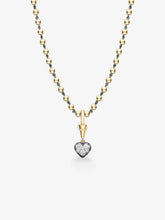 Ball n Chain 1.52ct Heart-Shaped Diamond Pendant