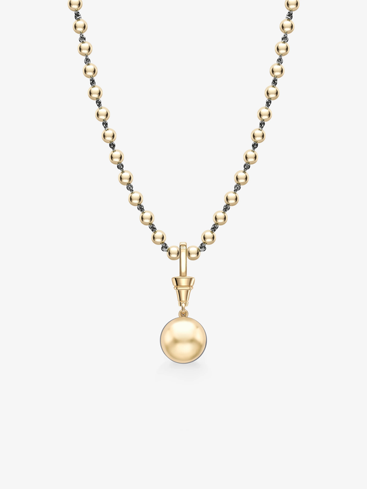 Ball n Chain 3.42ct Diamond Pendant View 4