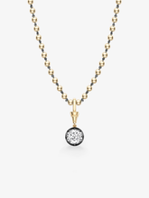 Ball n Chain 3.42ct Diamond Pendant