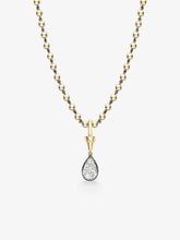 Ball n Chain 2.73ct Pear-Shaped Diamond Pendant