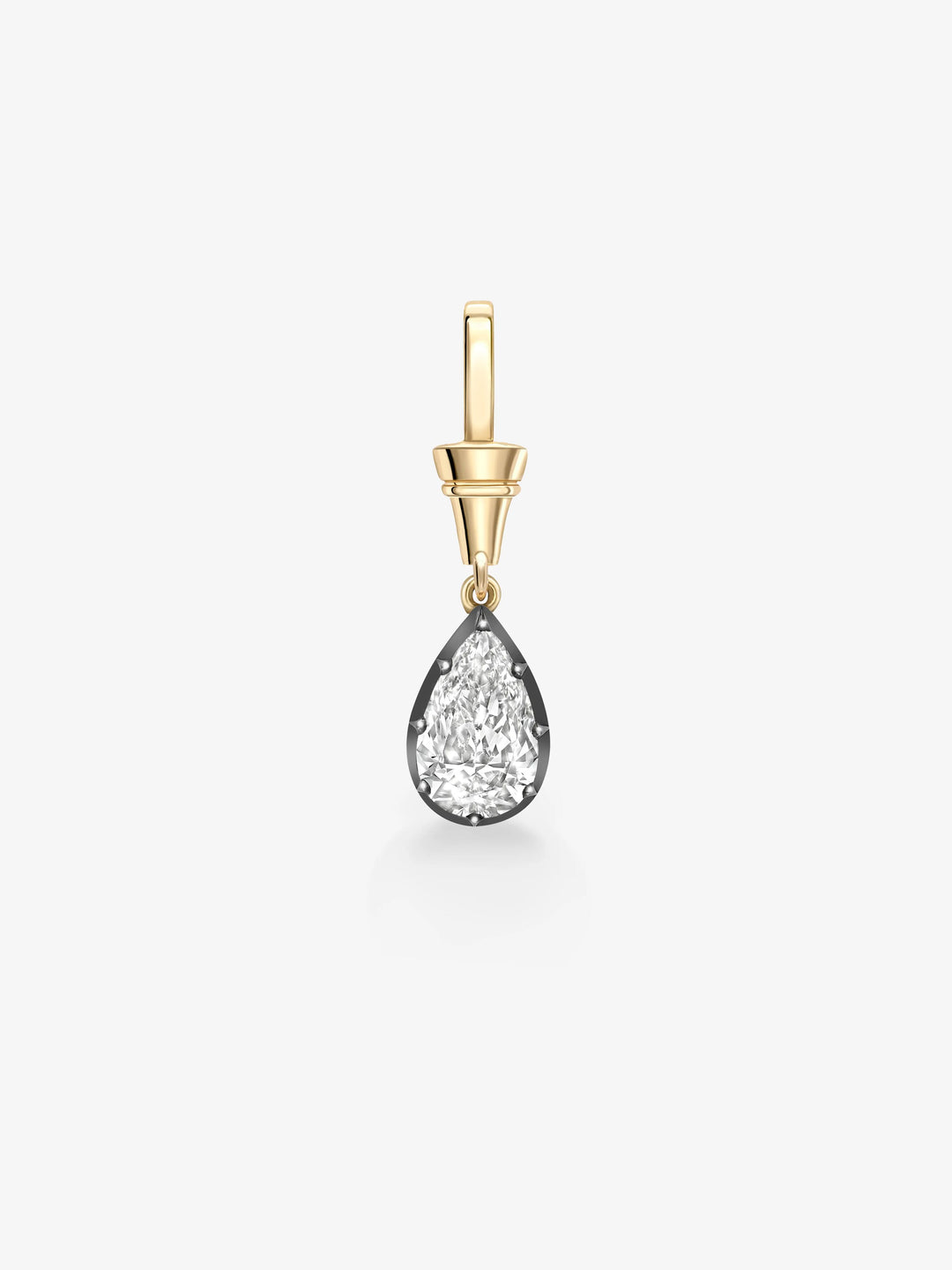 Ball n Chain 2.50ct Pear-Shaped Diamond Pendant  View 1