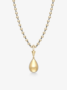 Ball n Chain 6.09ct Pear-Shaped Diamond Pendant