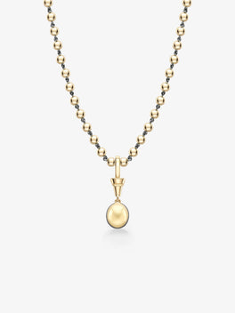 Ball n Chain 2.54ct Oval Cut Ruby Pendant