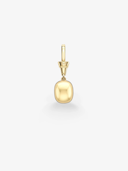 Ball n Chain 3.89ct Cushion Cut Sapphire Pendant