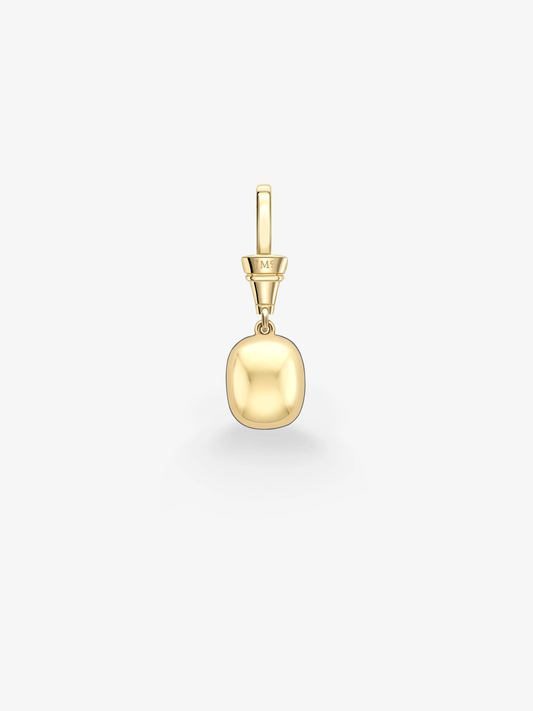 Ball n Chain 4.45ct Cushion Cut Sapphire Pendant View 5