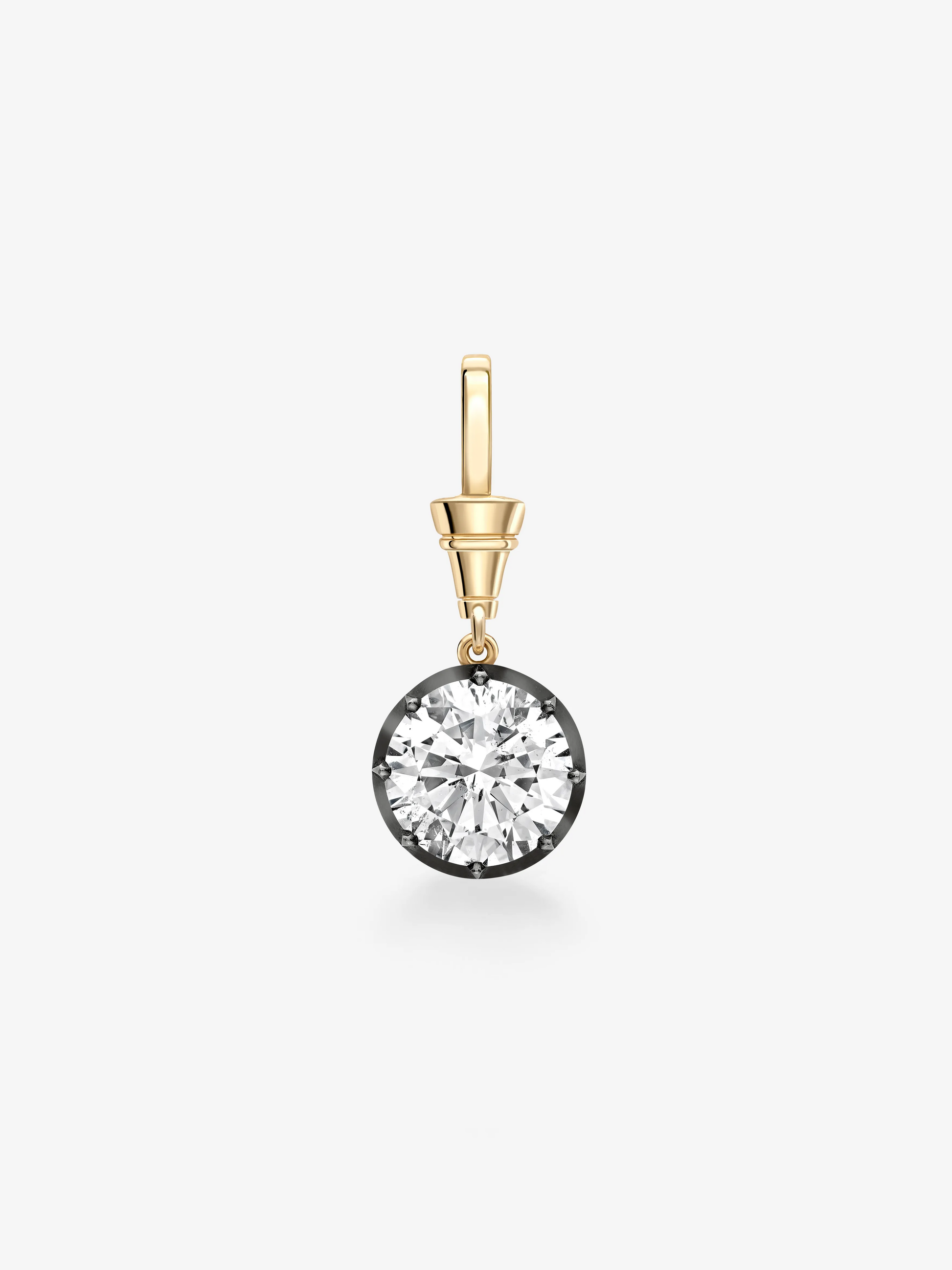 Ball n Chain 5.35ct Diamond Pendant View 1