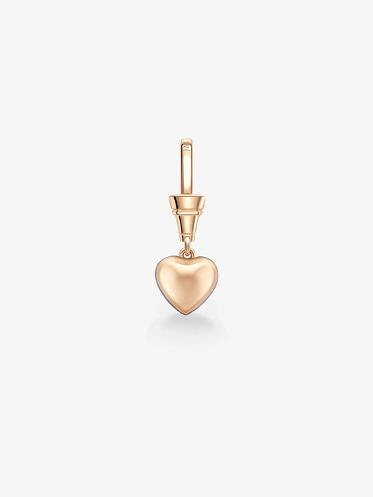 Ball n Chain 1.55ct Heart-Shaped Diamond Pendant View 4
