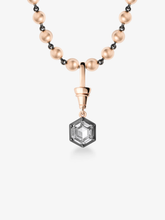 Ball n Chain 2.04ct Hexagon Diamond Pendant