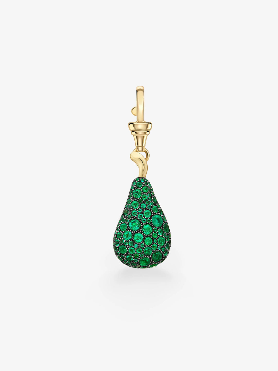 Fruit Salad Emerald Prickly Pear Pendant  View 1