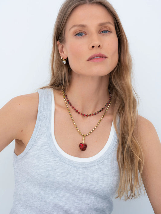 Fruit Salad Ruby Apple Pendant View 3