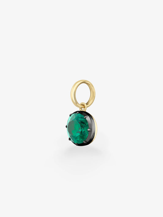 Tempest 9.47ct Oval Cut Emerald Pendant View 6