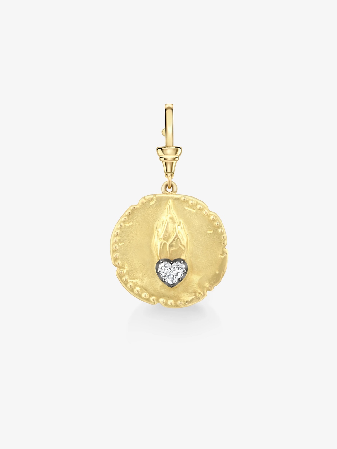Medallions Wild at Heart Diamond Pendant  View 1