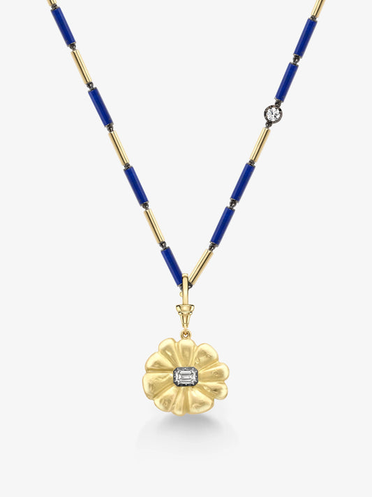 Medallions Flower Power Diamond Pendant View 2