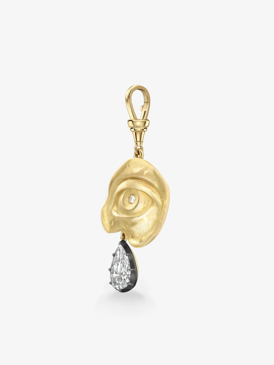 Medallions Cry Baby 3.06ct Diamond Pendant View 4