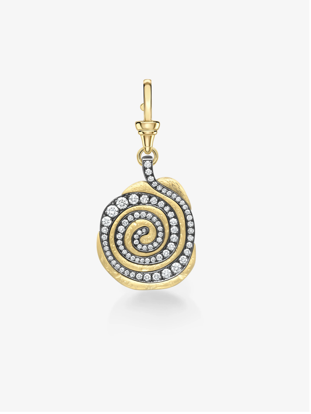 Medallions Fern Diamond Pendant  View 1